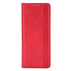Custodia Portafoglio In Pelle Cover con Supporto BY4 per Samsung Galaxy Z Fold2 5G Rosso