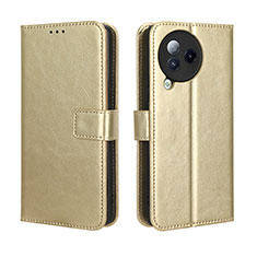 Custodia Portafoglio In Pelle Cover con Supporto BY5 per Xiaomi Civi 3 5G Oro