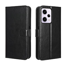 Custodia Portafoglio In Pelle Cover con Supporto BY5 per Xiaomi Redmi Note 12 Pro 5G Nero