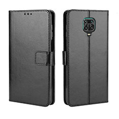 Custodia Portafoglio In Pelle Cover con Supporto BY5 per Xiaomi Redmi Note 9 Pro Nero