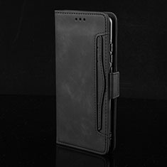 Custodia Portafoglio In Pelle Cover con Supporto BY6 per Huawei Honor X6 Nero