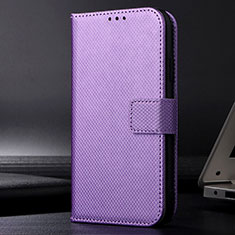 Custodia Portafoglio In Pelle Cover con Supporto BY6 per Xiaomi Redmi Note 12 Pro 5G Viola