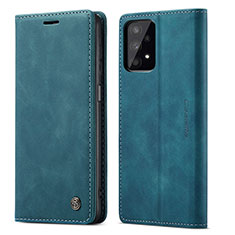 Custodia Portafoglio In Pelle Cover con Supporto C01S per Samsung Galaxy A32 5G Blu