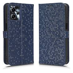 Custodia Portafoglio In Pelle Cover con Supporto C01X per Motorola Moto G13 Blu