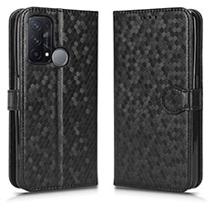 Custodia Portafoglio In Pelle Cover con Supporto C01X per Oppo Reno5 A Nero