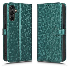 Custodia Portafoglio In Pelle Cover con Supporto C01X per Samsung Galaxy A14 4G Verde