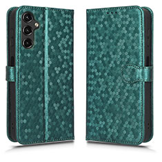 Custodia Portafoglio In Pelle Cover con Supporto C01X per Samsung Galaxy Jump3 5G Verde