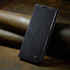 Custodia Portafoglio In Pelle Cover con Supporto C02S per Xiaomi Redmi Note 10 Pro Max Nero