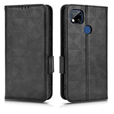 Custodia Portafoglio In Pelle Cover con Supporto C02X per Xiaomi POCO C3 Nero