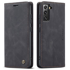 Custodia Portafoglio In Pelle Cover con Supporto C03S per Samsung Galaxy S24 5G Nero