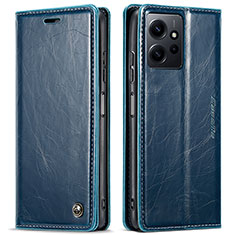 Custodia Portafoglio In Pelle Cover con Supporto C03S per Xiaomi Redmi Note 12 4G Blu