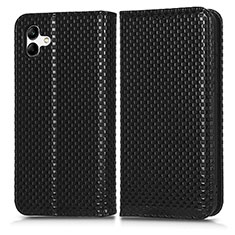 Custodia Portafoglio In Pelle Cover con Supporto C03X per Samsung Galaxy M04 Nero