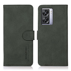 Custodia Portafoglio In Pelle Cover con Supporto D01Y per OnePlus Nord N300 5G Blu
