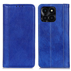 Custodia Portafoglio In Pelle Cover con Supporto D03Y per Huawei Honor X6a Blu