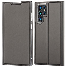 Custodia Portafoglio In Pelle Cover con Supporto D05T per Samsung Galaxy S21 Ultra 5G Nero