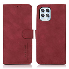 Custodia Portafoglio In Pelle Cover con Supporto D08Y per Motorola Moto Edge S 5G Rosso