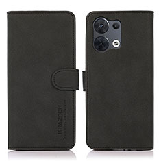 Custodia Portafoglio In Pelle Cover con Supporto D08Y per Xiaomi Redmi Note 13 Pro 5G Nero