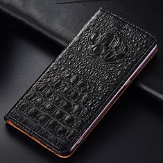 Custodia Portafoglio In Pelle Cover con Supporto H01P per Huawei Honor Magic6 Lite 5G Nero