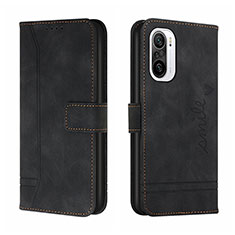 Custodia Portafoglio In Pelle Cover con Supporto H01X per Xiaomi Mi 11X Pro 5G Nero