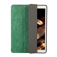 Custodia Portafoglio In Pelle Cover con Supporto H02 per Apple iPad 10.2 (2020) Verde