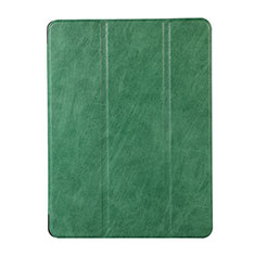 Custodia Portafoglio In Pelle Cover con Supporto H02 per Apple iPad Air 3 Verde