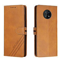 Custodia Portafoglio In Pelle Cover con Supporto H02X per Nokia G50 5G Marrone Chiaro