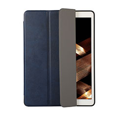 Custodia Portafoglio In Pelle Cover con Supporto H03 per Apple iPad Mini 5 (2019) Blu