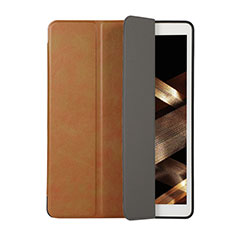 Custodia Portafoglio In Pelle Cover con Supporto H03 per Apple iPad Mini 6 Marrone
