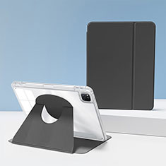 Custodia Portafoglio In Pelle Cover con Supporto H03 per Apple iPad Pro 11 (2020) Nero