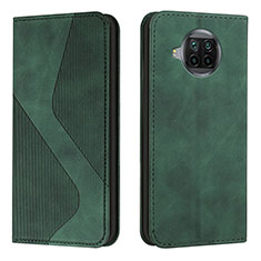 Custodia Portafoglio In Pelle Cover con Supporto H03X per Xiaomi Mi 10T Lite 5G Verde