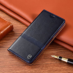 Custodia Portafoglio In Pelle Cover con Supporto H05P per OnePlus 11 5G Blu