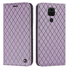 Custodia Portafoglio In Pelle Cover con Supporto H05X per Xiaomi Redmi 10X 4G Viola