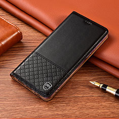 Custodia Portafoglio In Pelle Cover con Supporto H07P per Xiaomi Mi Note 10 Lite Nero