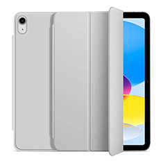 Custodia Portafoglio In Pelle Cover con Supporto H10 per Apple iPad 10.9 (2022) Bianco