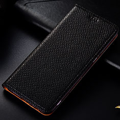 Custodia Portafoglio In Pelle Cover con Supporto H15P per Samsung Galaxy A11 Nero