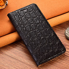 Custodia Portafoglio In Pelle Cover con Supporto H16P per Xiaomi Mi Note 10 Lite Nero