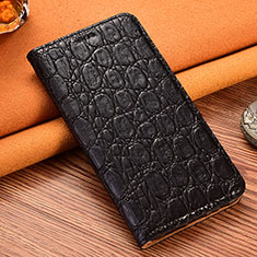 Custodia Portafoglio In Pelle Cover con Supporto H16P per Xiaomi Redmi Note 12 Explorer Nero