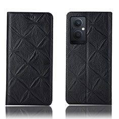 Custodia Portafoglio In Pelle Cover con Supporto H19P per OnePlus Nord N20 5G Nero