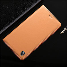 Custodia Portafoglio In Pelle Cover con Supporto H21P per Asus ROG Phone 5 ZS673KS Arancione