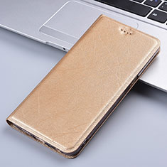 Custodia Portafoglio In Pelle Cover con Supporto H22P per Apple iPhone Xs Oro