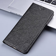 Custodia Portafoglio In Pelle Cover con Supporto H22P per Xiaomi Mi Note 10 Lite Nero