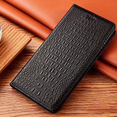 Custodia Portafoglio In Pelle Cover con Supporto H24P per Xiaomi Redmi Note 13 Pro+ Plus 5G Nero