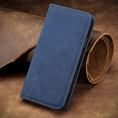 Custodia Portafoglio In Pelle Cover con Supporto H29 per Apple iPhone 13 Mini Blu