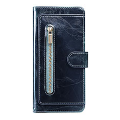 Custodia Portafoglio In Pelle Cover con Supporto JDK per Samsung Galaxy S20 Ultra Blu