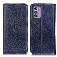 Custodia Portafoglio In Pelle Cover con Supporto K01Z per Nokia G42 5G Blu