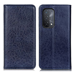 Custodia Portafoglio In Pelle Cover con Supporto K01Z per OnePlus Nord N200 5G Blu