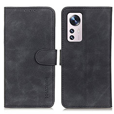 Custodia Portafoglio In Pelle Cover con Supporto K01Z per Xiaomi Mi 12 Lite 5G Nero