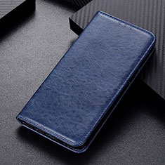 Custodia Portafoglio In Pelle Cover con Supporto K01Z per Xiaomi Redmi 9T 4G Blu