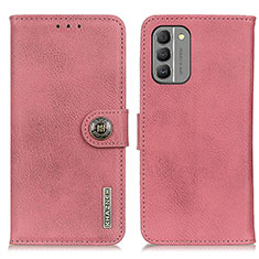 Custodia Portafoglio In Pelle Cover con Supporto K02Z per Nokia G400 5G Rosa
