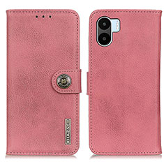 Custodia Portafoglio In Pelle Cover con Supporto K02Z per Xiaomi Poco C50 Rosa